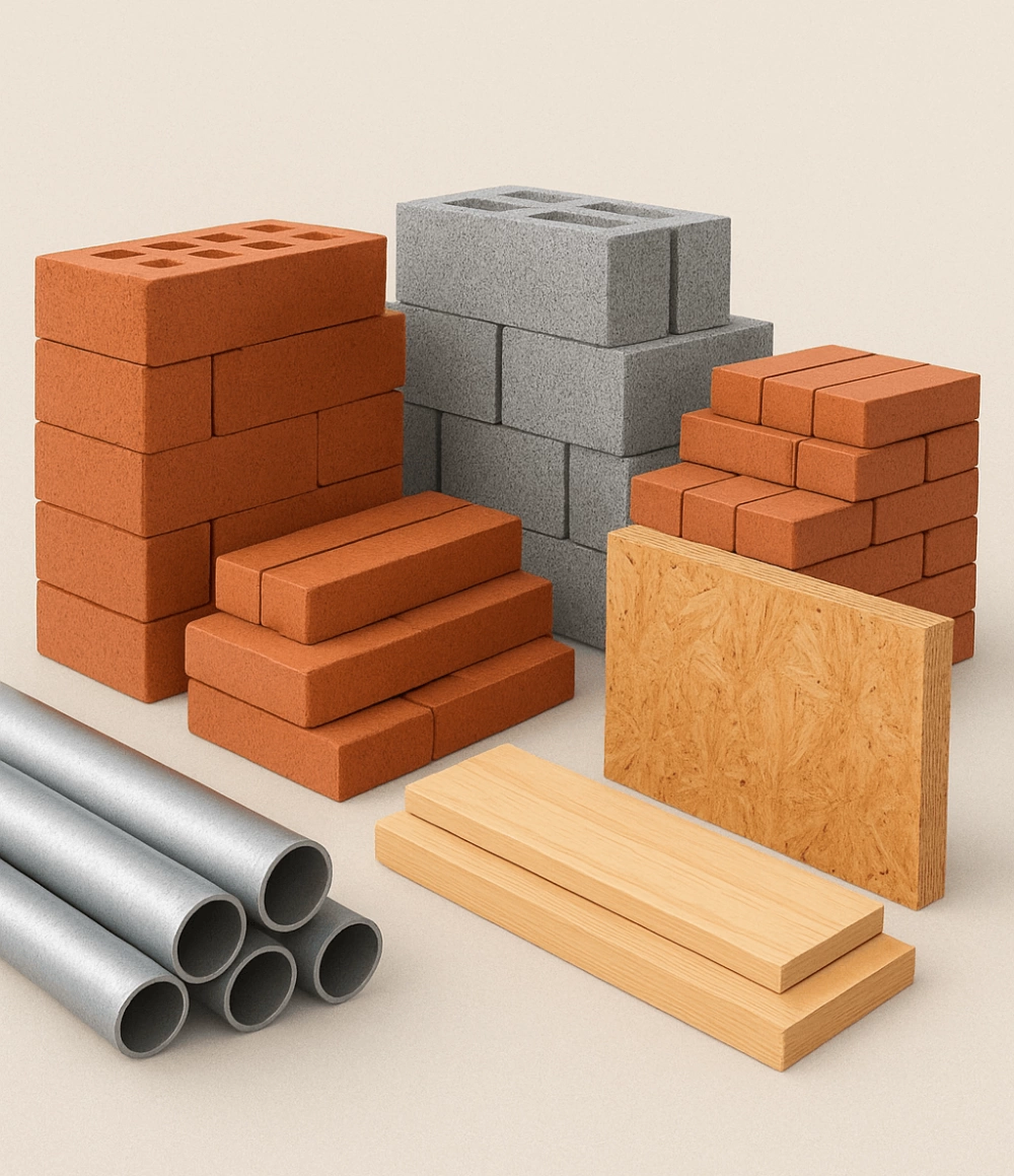 Виды строительных материалов: что выбрать для вашего проекта? Виды строительных материалов: что выбрать для вашего проекта?